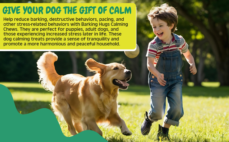 Barking Hugs Calming Chews for Dogs
