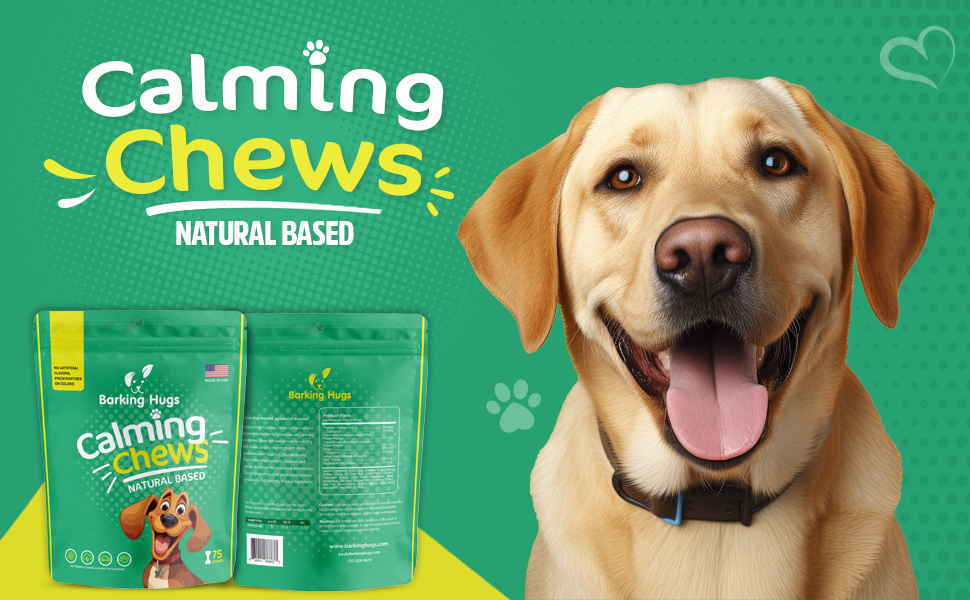 Barking Hugs Calming Chews for Dogs