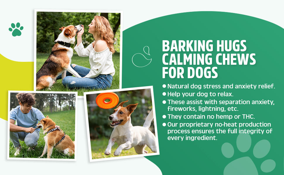 Barking Hugs Calming Chews for Dogs