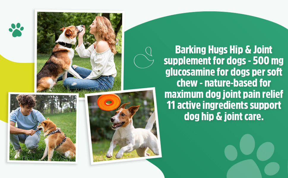 Barking Hugs Hip & Joint Chews