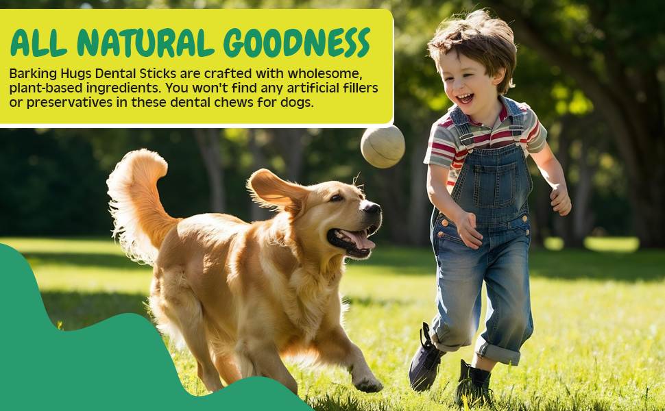 Barking Hugs Dental Sticks for Dogs